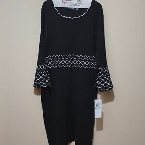Women's knit Dress - L